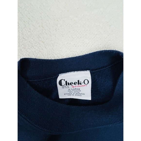 Vintage Grandma Sweatshirt Size XL‎ Embroidered Crewneck Blue - Picture 8 of 11